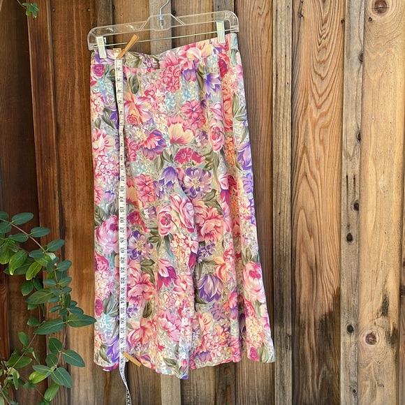 Vintage culottes Floral - Picture 5 of 8